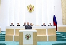 Антон Алиханов, Владимир Мазур и Ольга Ускова представили в Совете Федерации проекты промышленного кластера электроники и беспилотных технологий